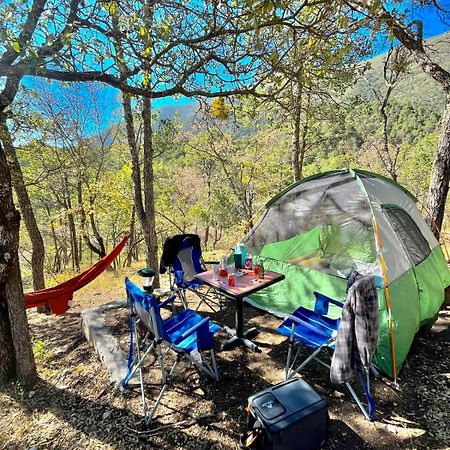 Camping En La Sierra De Arteaga Los Lirios Extérieur photo