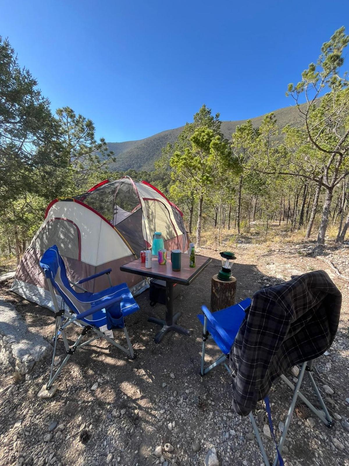 Camping En La Sierra De Arteaga Los Lirios Extérieur photo