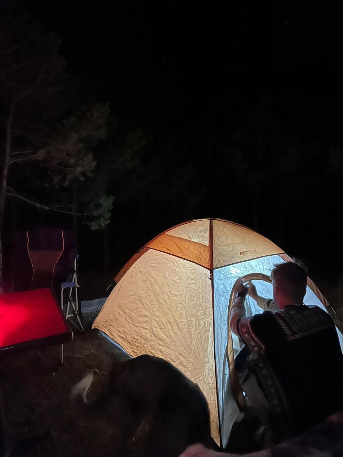 Camping En La Sierra De Arteaga Los Lirios Extérieur photo