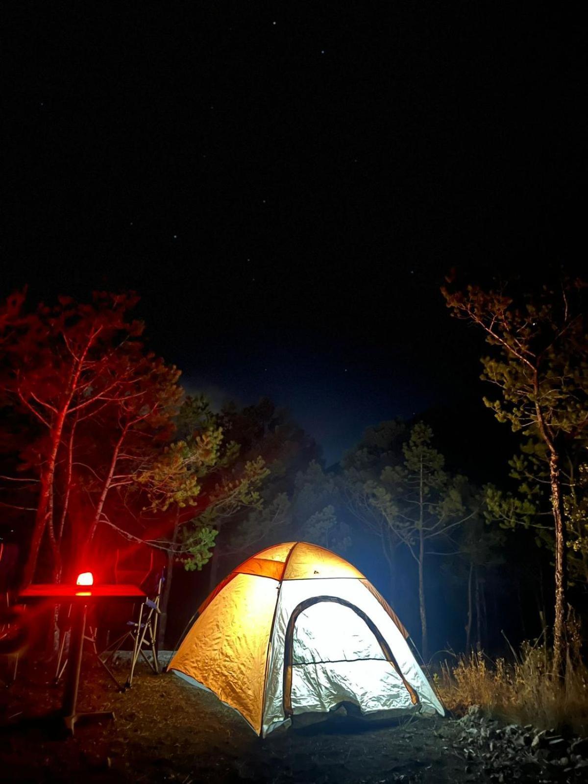 Camping En La Sierra De Arteaga Los Lirios Extérieur photo