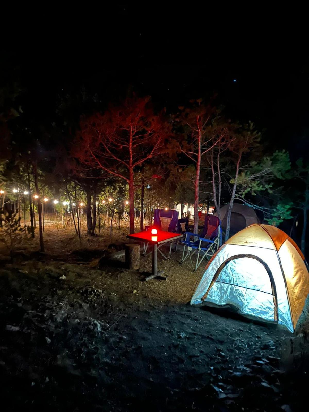 Camping En La Sierra De Arteaga Los Lirios Extérieur photo