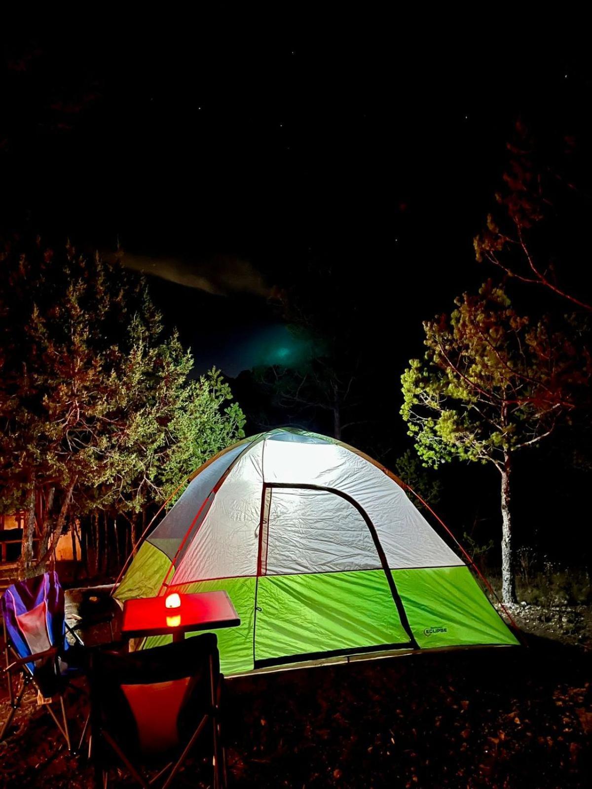 Camping En La Sierra De Arteaga Los Lirios Extérieur photo
