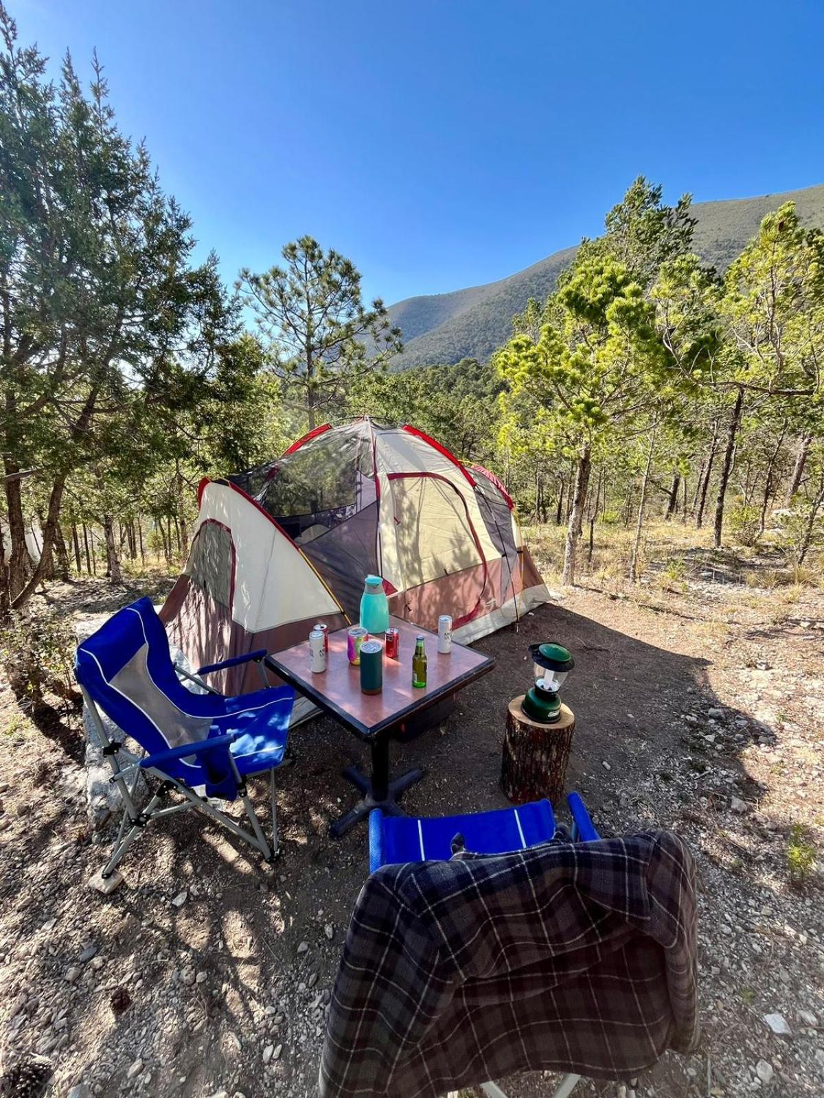 Camping En La Sierra De Arteaga Los Lirios Extérieur photo