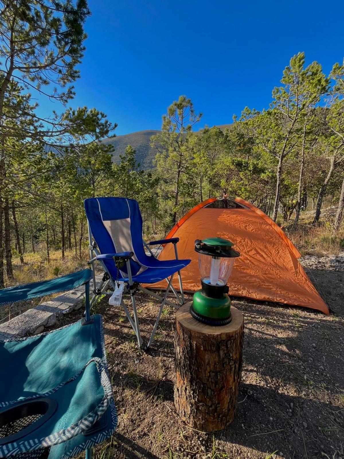 Camping En La Sierra De Arteaga Los Lirios Extérieur photo