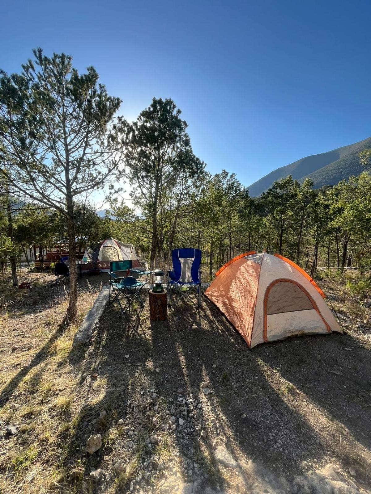 Camping En La Sierra De Arteaga Los Lirios Extérieur photo