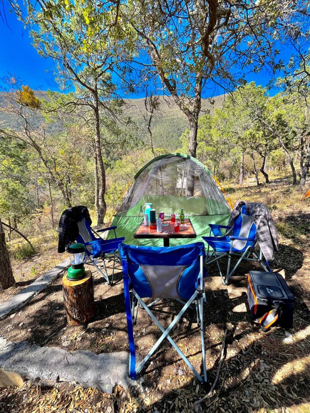 Camping En La Sierra De Arteaga Los Lirios Extérieur photo