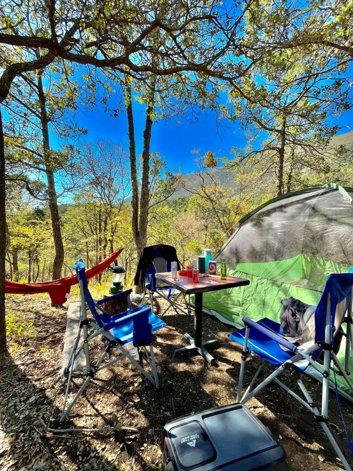 Camping En La Sierra De Arteaga Los Lirios Extérieur photo